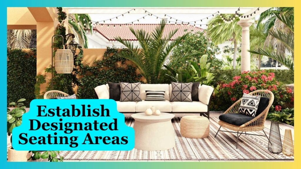 Establish Designated Seating Areas